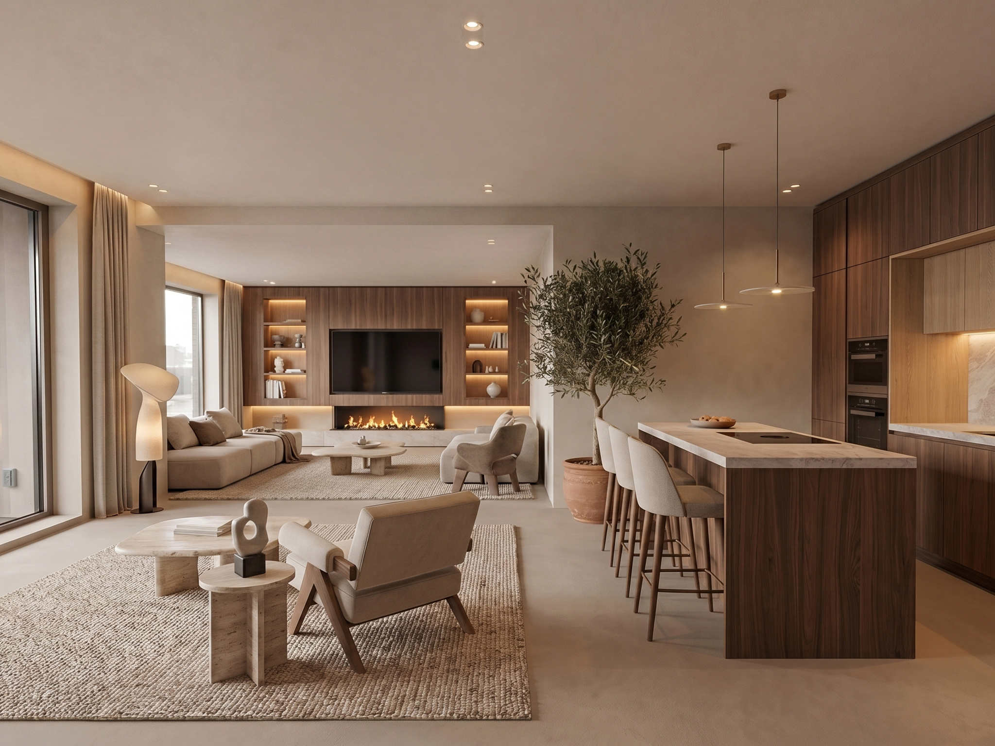 Nieuwbouw Ijmuiden DOK01 Impressie Havenwoning Interieur 1536Px